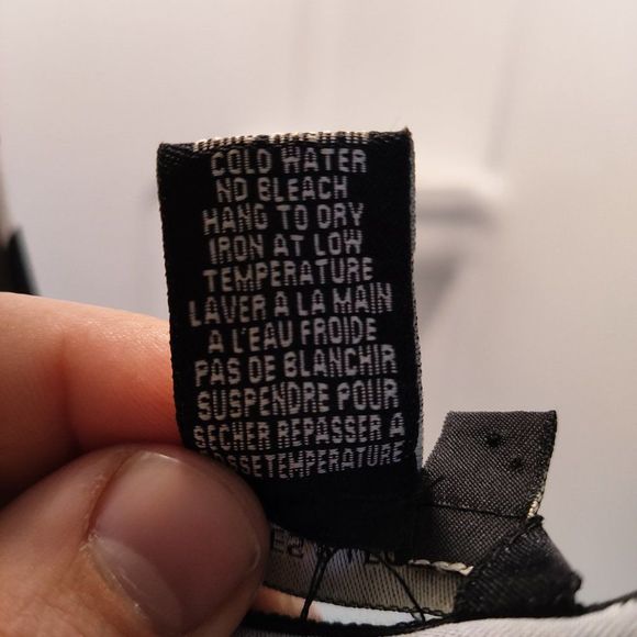 Jules and Leopold dress - small / petite - black and white striping - Picture 4 of 4